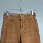 Dickies High Waisted Cargo Jeans Pants Womens Size 5/27 Brown Twill Photo 5