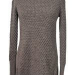 Athleta Athlete Honeycomb Knit Tunic Sweater Top Long Sleeve Crew Neck Casual Comfy XS Photo 0