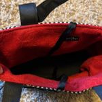 Talbots  Black and White Herringbone Tote with Structured Design Photo 2