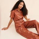 Hutch  Vegan Leather Jumpsuit Photo 3