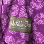 Matilda Jane  Ruffle Dress Medium Purple Wonderful Parade Magnolia Dress Purple Photo 5