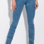 Akira ANITTA STACKED HIGH WAISTED SKINNY JEANS size 5 Photo 0