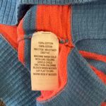 Women’s Mossimo blue and pink horizontal striped lightweight sweater, Small Photo 3