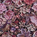 Topshop  Tapestry Floral Rose Jacquard Crochet Mini Skirt Carpet Lace Pink 6 Photo 3