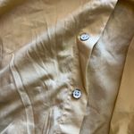 Rag and Bone  Diana Poplin button down shirt yellow beach cotton‎ Photo 12