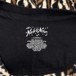 Nick & Nora Nick & Nora Women's Leopard Print Fleece Footed Pajamas Onesie Sleepwear Medium Photo 7