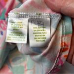 Lilly Pulitzer Small Pink Short Sleeve Shirt Sailboat Nautical Coastal Top *FLAW Photo 2