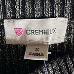 Cremieux Holiday Glam Knit Skirt Women's size Small NWT $79 black gold shimmer Photo 6