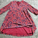 Madewell  Silk Lace-Up Assam Floral Dress Photo 2