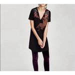 ZARA ✨ Rubberized Jaguar Casual Sz Medium Dress✨ Photo 8