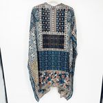 Rachel‎ Roy Womens Lagenlook Artsy Boho Hippie Viscose Floral Kimono One Size Blue Size undefined Photo 8
