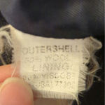 ZARA Black Wool Double Breasted Coat Womens M Gold Button Outdoor Gorpcore Photo 8