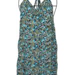 Wild Fable  Women's Blue Floral Sleeveless Fit and Flare Dress - Medium - NWT Photo 0