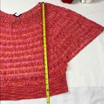 Fever L Spacedyed Guava Poncho Batwing Shirt NWT Pink Size L Photo 7