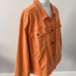 a.n.a  Camel Color Jean Jacket Photo 3