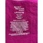 secret treasures Women's Magenta White Graphic Tank Top L Photo 2