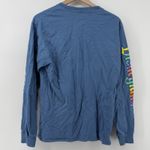 Disneyland Mickey Mouse Tie Dye Long Sleeve Shirt Blue Unisex Adult M Cotton Size M Photo 3