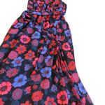 Modcloth  Illuminated Elegance Floral Print Maxi Dress Halter Neck Size Small NWT Photo 2