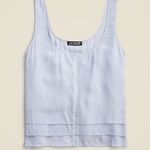 J.Crew  Drapey tiered top in crepe de chine Photo 0