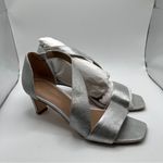 NWB  Womens Shoes Bernardo Camille Sandal Silver size 8M Photo 2