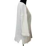Marine layer White open knit cardigan sweater Photo 4