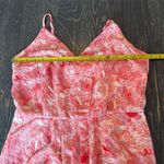 Chelsea28 Women's S Pink Paint Splatter Faux Wrap Maxi Dress Photo 5