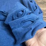 Lululemon  Swiftly Tech Long Sleeve Top Size 8 Thumbholes Blue Photo 4