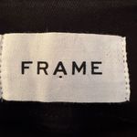 frame denim FRAME JetSet Crop Mini Boot Noir Black Coated High Rise Pants Size 1 (25-29) Photo 6