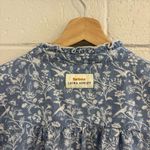 Barbour  x Laura Ashley floral button up shirt in blue and white Photo 3