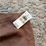 Aerie NWT!! Brown Ruched Halter Top Photo 2
