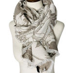 Ann Taylor  FACTORY Floral Blanket Scarf Photo 0
