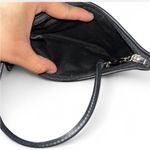 Coach Black and Silver Signature Wristlet Photo 2