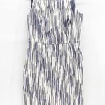 J.Crew Italian Tweed Sheath Dress Navy Cream office academia back to school Photo 0