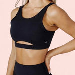ACTA  women’s Sleek Black Sports Bra with Cutout Design Size XS Photo 0