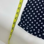 Ann Taylor Navy Blue Polka Dot Fringe Skirt Size 6 Photo 8