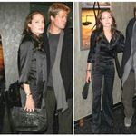 Seril Leather Knockout Clutch Unique Design Evening Bag Blue Photo 4