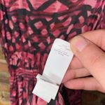 Lucky Brand  Pink Black Printed Sleeveless Sheer Mini Dress Women's Size XS Photo 4