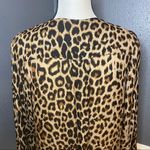 Parker Leopard Print Button Down Blouse w Pocket Photo 5