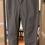 Harper ‎ Striped Straight Leg Pants Size 30 Black White Photo 0