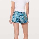 Lululemon Choose A Side Short *3" Sun Dazed Multi Blue / Black Night Size 8 Photo 1