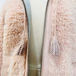 Coach  faux shearling pink teddy coat NEW Photo 12