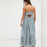 Free People Molly Jo Blue Midi Dress M Photo 3