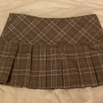Be cool Pleated Plaid Micro Mini Skirt Photo 1