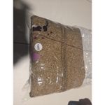 Tanjay Knit Cardigan Sweater, Women's Large, Dog Walking Scene, Vtg Cottagecore Tan Size 12 Photo 6