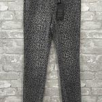 Armani Exchange Super Skinny Animal Print Cropped Jeans Photo 0