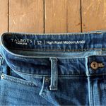 Talbots Flawless High Waist Modern Ankle Jeans Photo 4