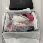 Versace Crystal Thong Slides Photo 7