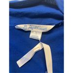 April Cornell knit top open wrap style XS Blue Photo 2