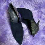 Cosmopolitan  High Heel Women’s Ankle Booties Pointed Snake Print Suede Pumps 11M Photo 5