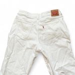 Levi's 501 Women's 18W – White Straight Leg Jeans – Water Less Made in Mexico Photo 3